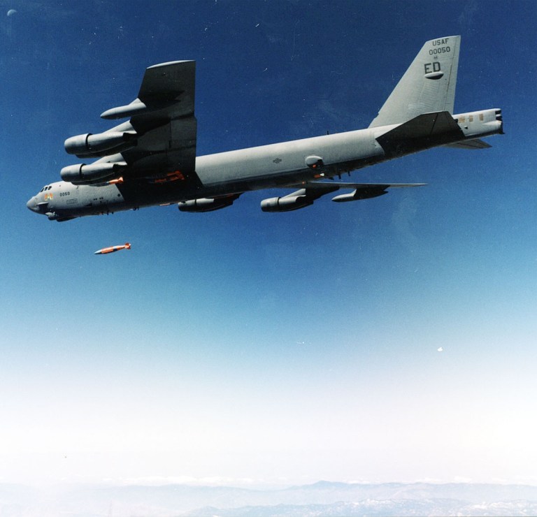 B-52H Dropping GBU-31 JDAM