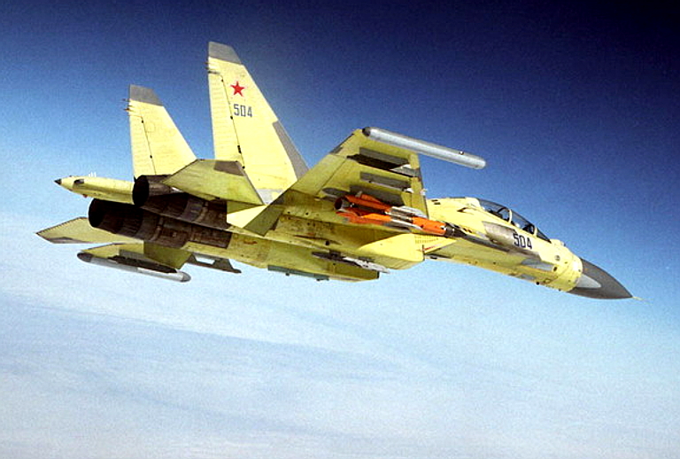 Sukhoi Su-35 ¿posiblidades de ingreso a nuestro arsenal? - Página 20 Su-30MK+Kh-31P-KnAAPO-2S