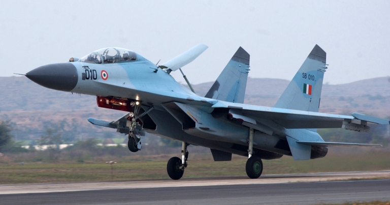 Indian AF Su-30K during Cope India Exercise